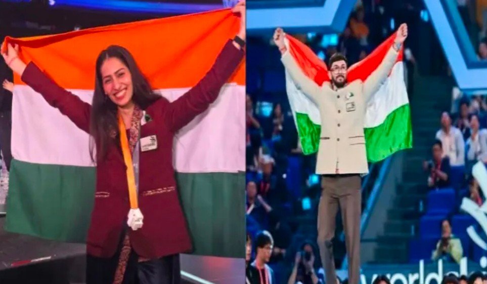 चीन में उत्तराखंड का नाम रोशन, सानिया और पार्थ ने WorldSkills 2026 में भारत को दिलाए दो सिल्वर