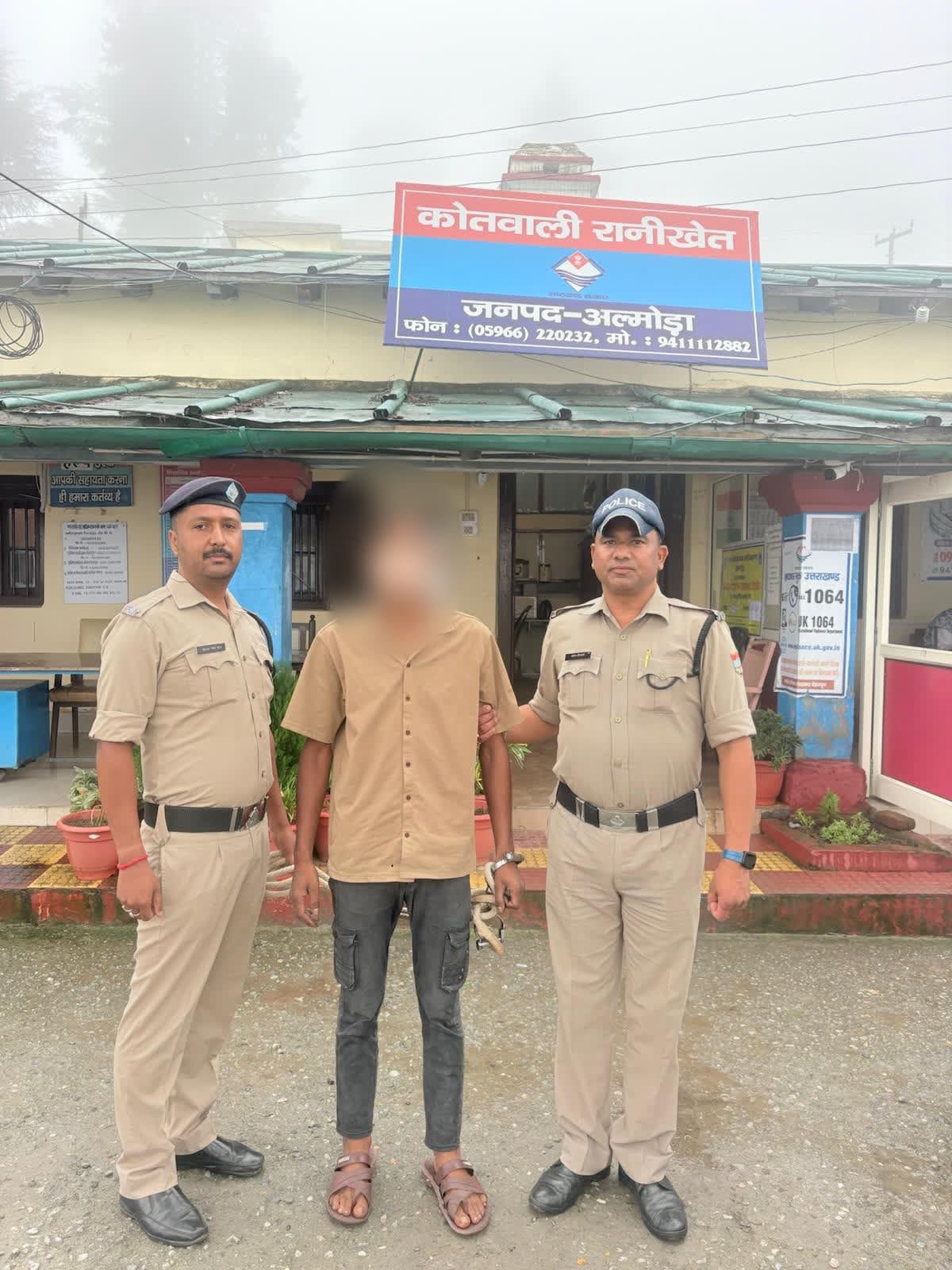 अल्मोड़ा में गुमशुदा किशोरी को अल्मोड़ा पुलिस ने 24 घंटे के भीतर किया बरामद, आरोपी गिरफ्तार