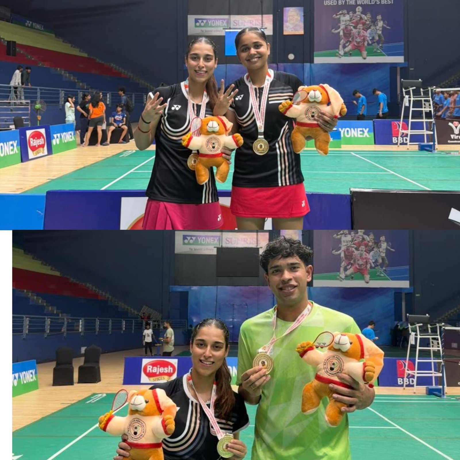 अल्मोड़ा कि अदिति भट्ट ने आल इंडिया सीनियर बैडमिंटन रैंकिंग टूर्नामेंट में महिला डबल्स और मिक्स डबल्स में जीता दोहरा खिताब